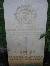 Dar Es Salaam War Cemetery - Farmer, George Alexander